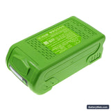 GreenWorks G-MAX 40V Replacement Battery, 40V, 2000mAh, Li-ion 2