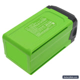 GreenWorks 40V 12" Chainsaw Replacement Battery, 40V, 5000mAh, Li-ion 3