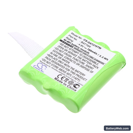 Uniden GMR1038 Replacement Battery, 4.8V, 700mAh, Ni-MH 1