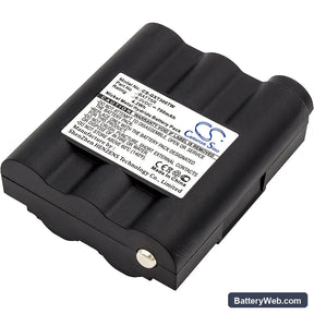 Midland 777 Pro Limited Edition Walkie Talkie Replacement Battery, 6V, 700mAh, Ni-MH 1