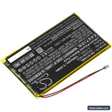 iRiver H110 Replacement Battery, 3.7V, 1500mAh, Li-Polymer 2