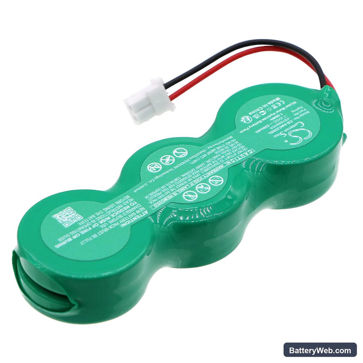 Honda Accord Replacement Battery, 7.2V, 230mAh, Ni-MH 2