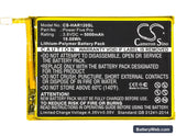 Highscreen Power Five Replacement Battery, 3.8V, 5000mAh, Li-Polymer 5