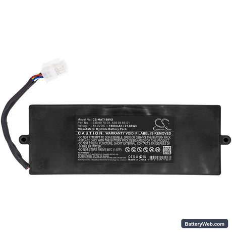 Husqvarna Solarmower 1998 Replacement Battery, 12V, 1800mAh, Ni-MH 3