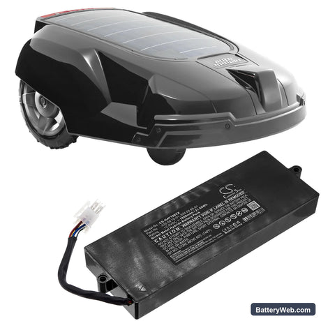 Husqvarna Solarmower 1998 Replacement Battery, 12V, 1800mAh, Ni-MH 6