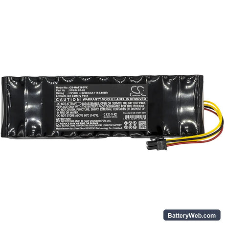 Husqvarna Automower 265ACX Replacement Battery, 22V, 5200mAh, Li-ion 3