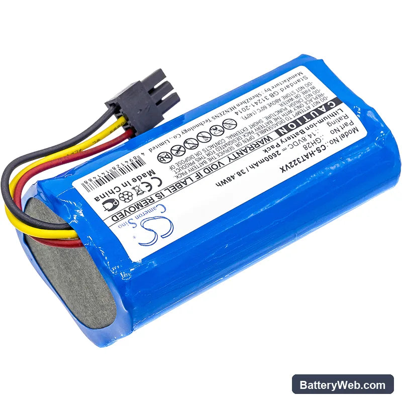 Fomt R620C Replacement Battery, 14.8V, 2600mAh, Li-ion 2