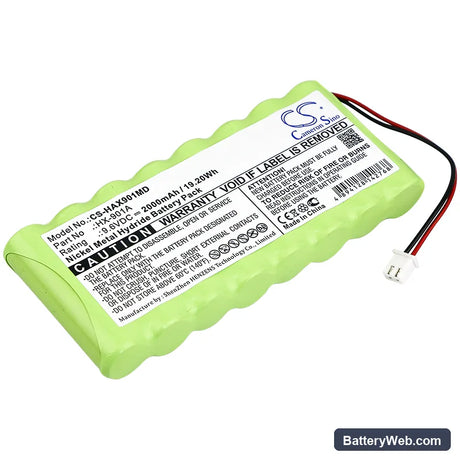 HUAXI HX-901A Replacement Battery, 9.6V, 2000mAh, Ni-MH 1