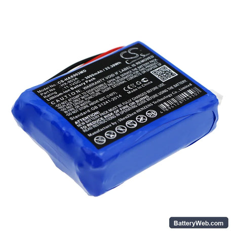 HUAXI HX-903A Replacement Battery, 11.1V, 3000mAh, Li-ion 1