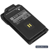 Hytera BD500 Replacement Battery, 7.4V, 1500mAh, Li-ion 2