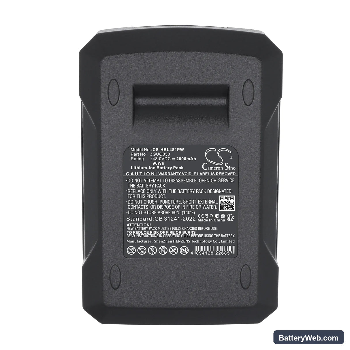SuperHandy 3 Wheel Power Mobility Scooter Plus Replacement Battery, 48.0V, 2000mAh, Li-ion 5