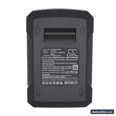 SuperHandy 3 Wheel Power Mobility Scooter Plus Replacement Battery, 48.0V, 2000mAh, Li-ion 5