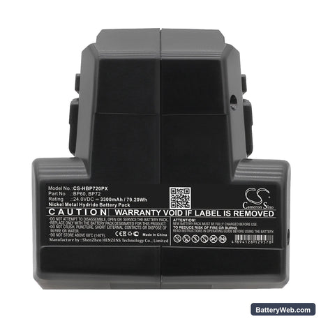 HILTI TE 5 A Replacement Battery, 24V, 3300mAh, Ni-MH 5