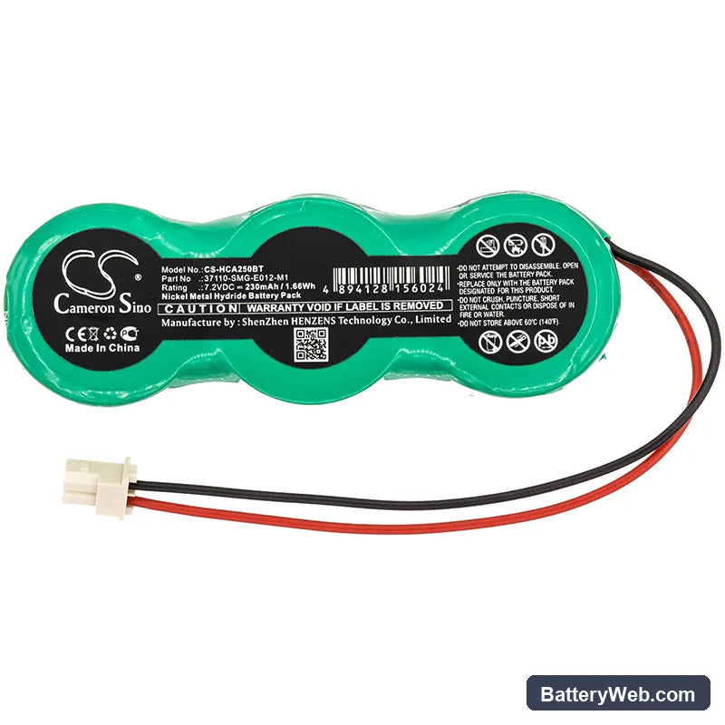 Honda Car Immobiliser Replacement Battery, 7.2V, 230mAh, Ni-MH 3