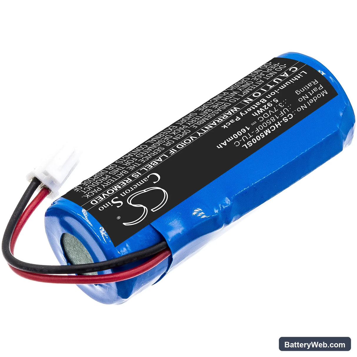 Hitachi Hada Crie Replacement Battery, 3.7V, 1600mAh, Li-ion 2