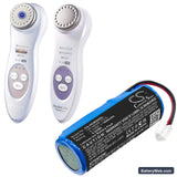 Hitachi Hada Crie Replacement Battery, 3.7V, 1600mAh, Li-ion 6