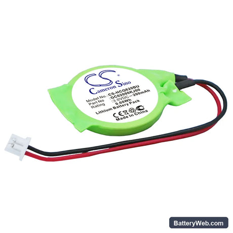 MSI Wind 90 Replacement Battery, 3V, 200mAh, Lithium 1
