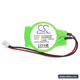 MSI Wind 90 Replacement Battery, 3V, 200mAh, Lithium 3