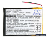 HP eStation Zeen Replacement Battery, 3.7V, 5000mAh, Li-Polymer 5