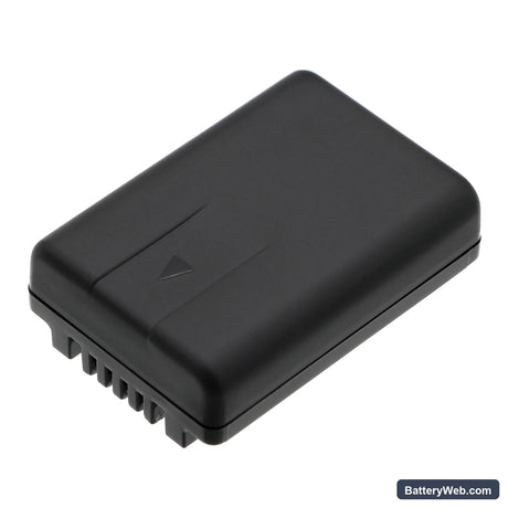 Panasonic HC-V110 Replacement Battery, 3.7V, 850mAh, Li-ion 3