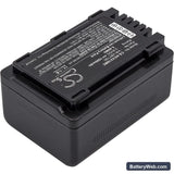 Panasonic HC-V520M Replacement Battery, 3.6V, 1500mAh, Li-ion 2