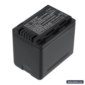 Panasonic HC-V520M Replacement Battery, 3.6V, 3000mAh, Li-ion 1