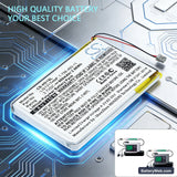 Sony NW-HD1 MP3 Player Replacement Battery, 3.7V, 800mAh, Li-Polymer 6