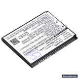 Sony NW-HD5 Silver Replacement Battery, 3.7V, 980mAh, Li-ion 2