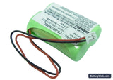 HandHeld Dolphin 7300 Replacement Battery, 2.4V, 300mAh, Ni-MH 2