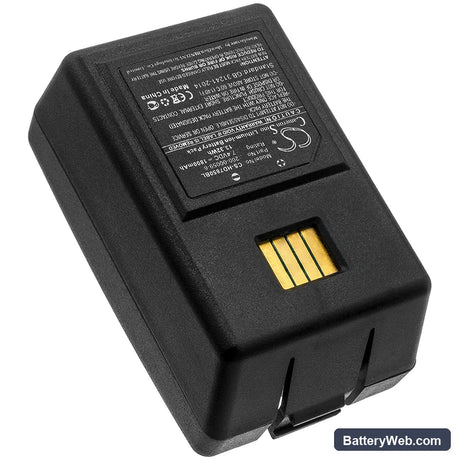 Dolphin 7850 Replacement Battery, 7.4V, 1800mAh, Li-ion 2