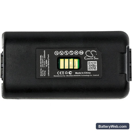 LXE MX6 Replacement Battery, 7.4V, 2200mAh, Li-ion 3