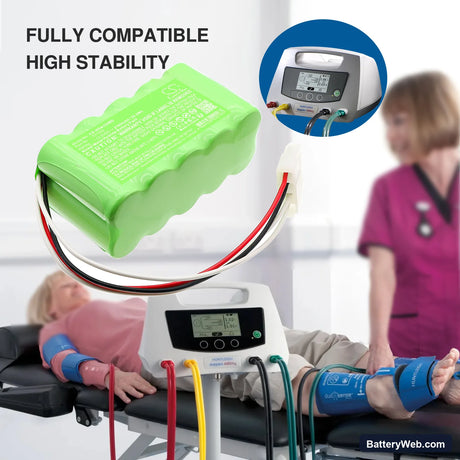 Huntleigh Doppler Dopplex ability Replacement Battery, 12V, 2100mAh, Ni-MH 6