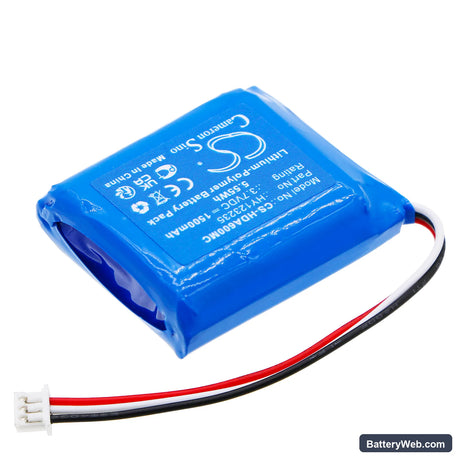 HP DSJ-A6x Replacement Battery, 3.7V, 1500mAh, Li-Polymer 2