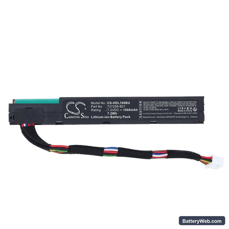 HP 96W Smart Storage Megacel Replacement Battery, 7.2V, 1000mAh, Li-ion 3