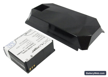 HTC Diamond Replacement Battery, 3.7V, 2400mAh, Li-ion 2