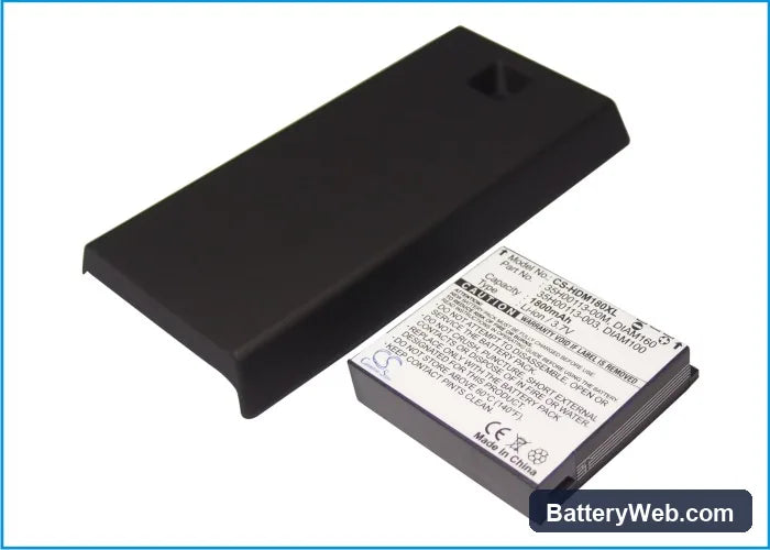 O2 XDA Ignito Replacement Battery, 3.7V, 1800mAh, Li-ion 1