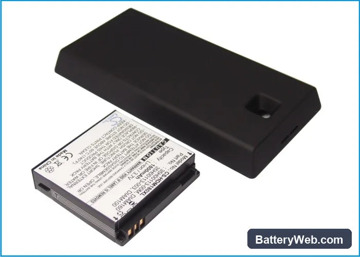 O2 XDA Ignito Replacement Battery, 3.7V, 1800mAh, Li-ion 3