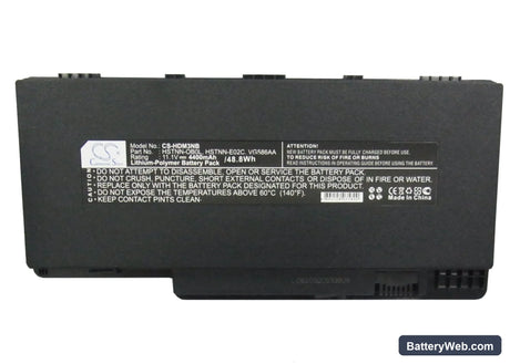 HP Pavilion dm3 Replacement Battery, 11.1V, 4400mAh, Li-Polymer 5