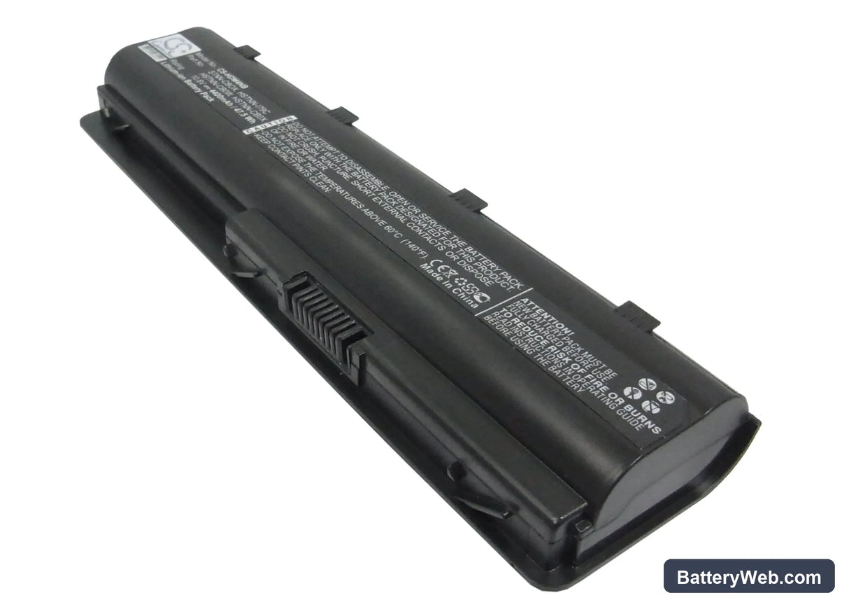 HP G62-113SO Replacement Battery, 10.8V, 4400mAh, Li-ion 1