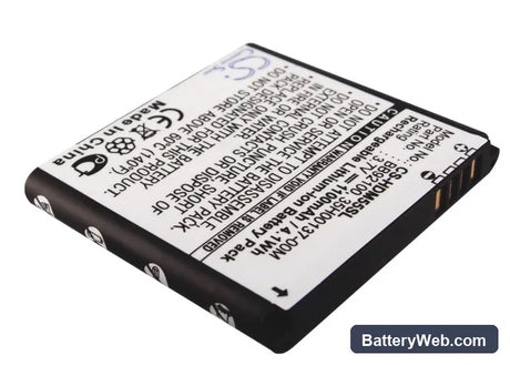 SoftBank S31HT Replacement Battery, 3.7V, 1100mAh, Li-ion 2