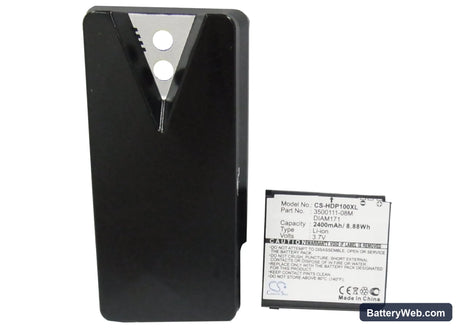 HTC Touch Pro Replacement Battery, 3.7V, 2400mAh, Li-ion 5