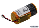 Sony HBH-DS970 Replacement Battery, 3.7V, 120mAh, Li-ion 4
