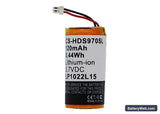 Sony HBH-DS970 Replacement Battery, 3.7V, 120mAh, Li-ion 5