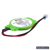 Lenovo ThinkPad T590 (20N4) Replacement Battery, 3V, 200mAh, Lithium 2