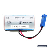 Heidelberg Diana X115 Replacement Battery, 3V, 1350mAh, Li-MnO2 3