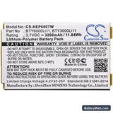 Huawei EP680 Replacement Battery, 3.7V, 3200mAh, Li-Polymer 5