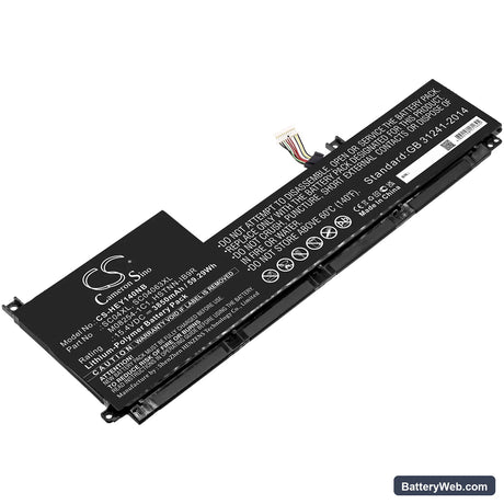 HP Envy 14-EB0000NF Replacement Battery, 15.4V, 3850mAh, Li-Polymer 1