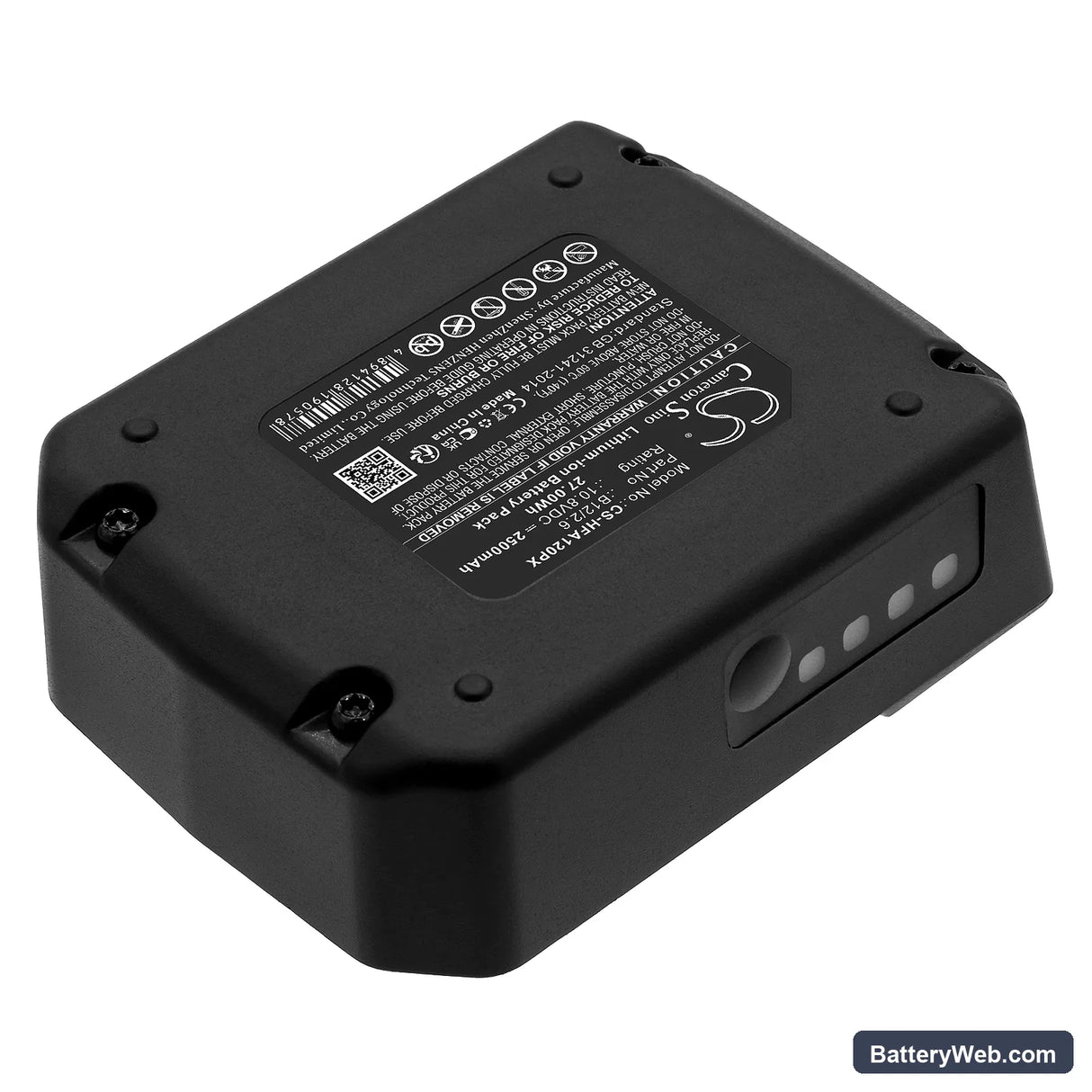 HILTI PM 40-MG Replacement Battery, 10.8V, 2500mAh, Li-ion 4