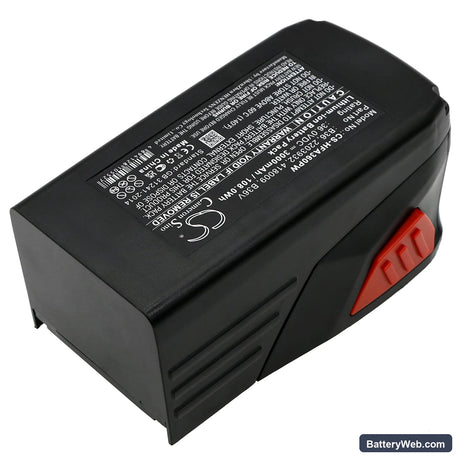 HILTI TE6-A36 Replacement Battery, 36V, 3000mAh, Li-ion 4