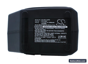 HILTI TCD12 Replacement Battery, 12V, 3300mAh, Ni-MH 1